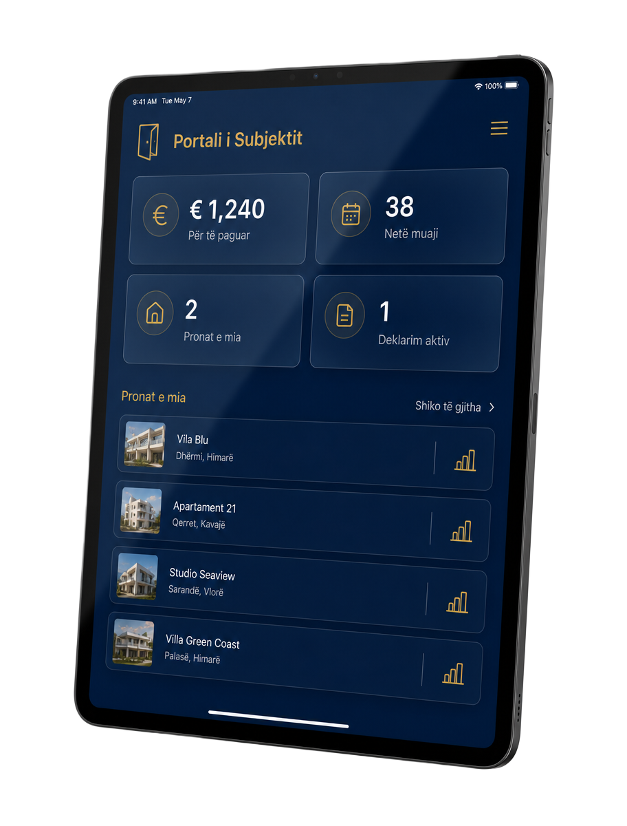 ShkoderStay në iPad Pro — portali i subjektit
